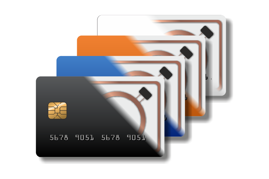 Karty s čipem <span>(85,6 x 54 mm)</span>