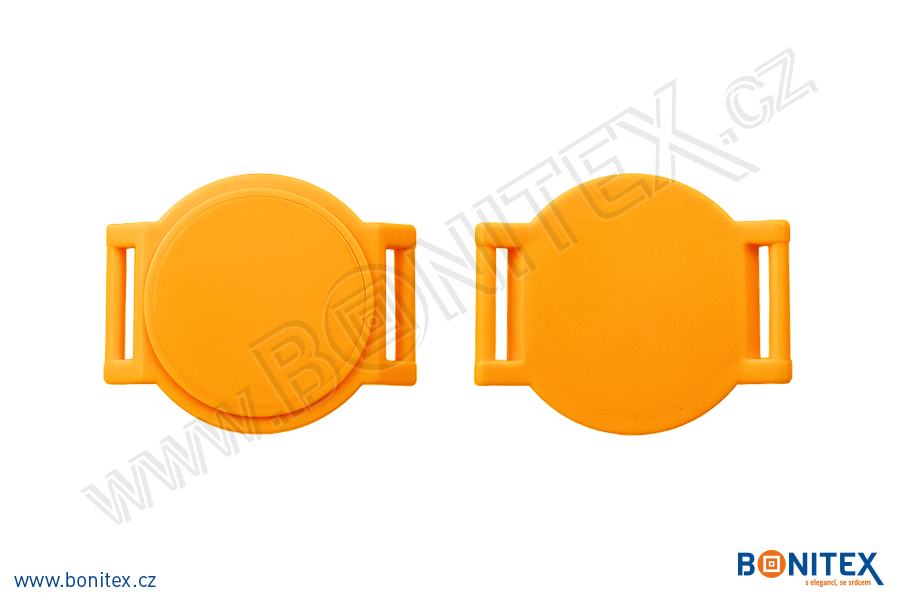 Samostatné tělo s čipem pro náramek INA55, s RFID 125 kHz, oranžový-botinex